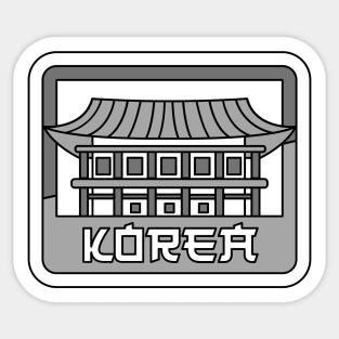 Korea - Cultural Building Sticker